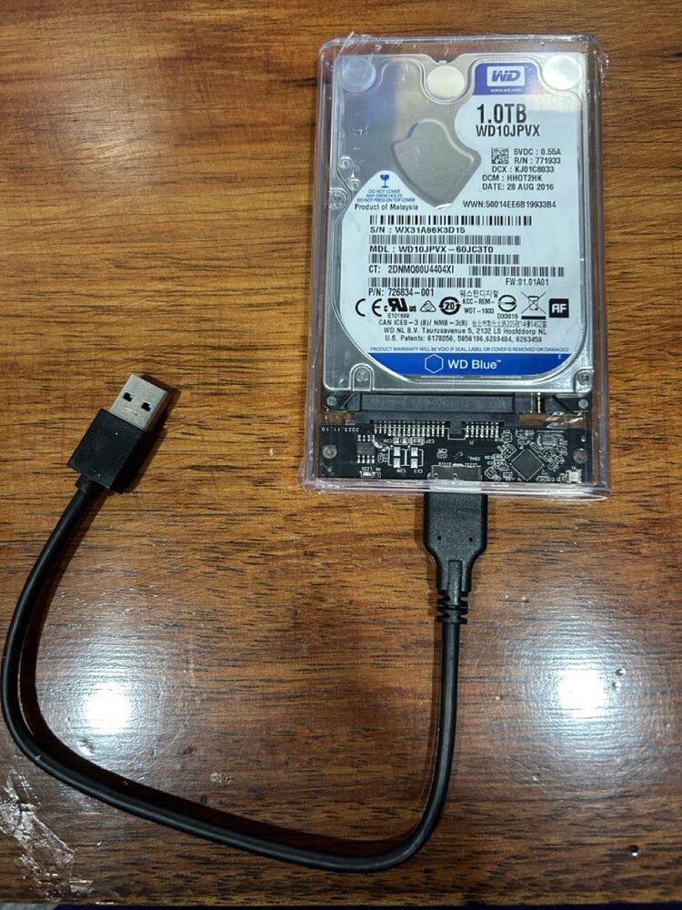 Disco duro 1TB con gaveta - Imagen 1